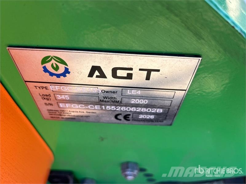 AGT EFGC-CE155 60 in 3-Point Flail Mower (Unused) Maaiers