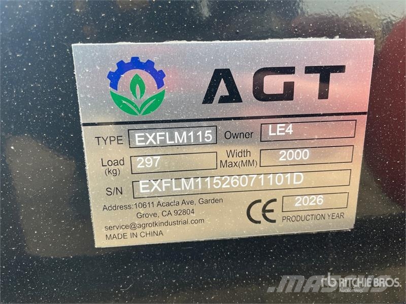 AGT EXFLM115 45 in Excavator Flail Mower (Unused) 割草机