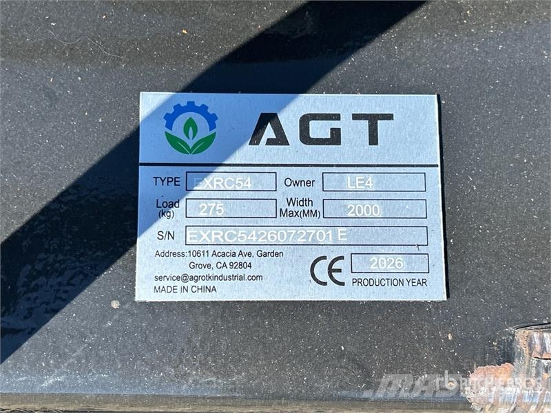 AGT EXRC54 54 in Excavator Brush Cutter - Fits Cat 308 Övriga