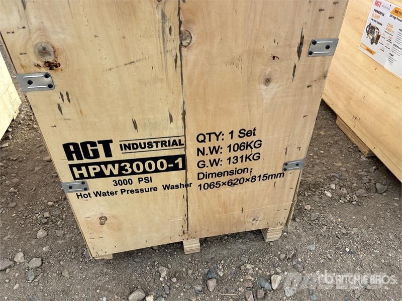 AGT HPW3000-1 Pressure Washer (Unused) Lavadoras de baja presión