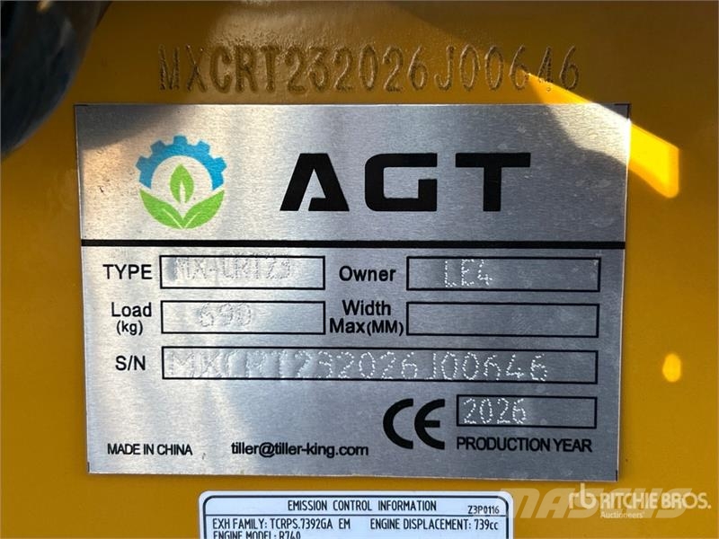 AGT MX-CRT23 Mini Compact Track Loader (Unused) Minicargadoras