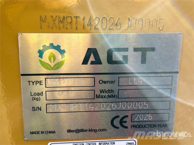 AGT MX-MRT14 Mini Compact Track Loader (Unused) Minicarregadeiras