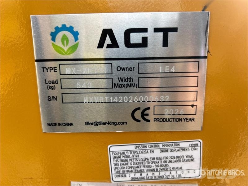 AGT MX-MRT14 Mini Compact Track Loader (Unused) Krautuvai su šoniniu pasukimu