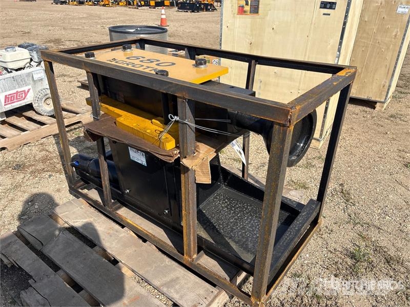 AGT PD680-PZ 48 in Skid Steer Post Driver (Unused) Fencing equipment