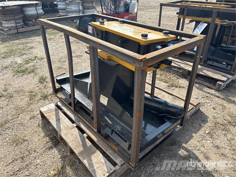 AGT PD680-PZ 48 in Skid Steer Post Driver (Unused) Fencing equipment