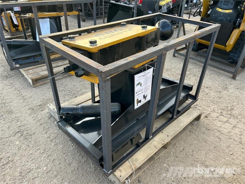 AGT PD680-PZ 5.75 in Skid Steer Post Driver (Unused) Fencing equipment