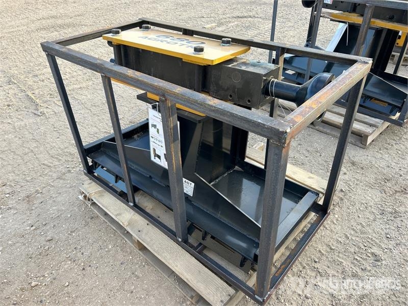 AGT PD680-PZ 5.75 in Skid Steer Post Driver (Unused) Fencing equipment