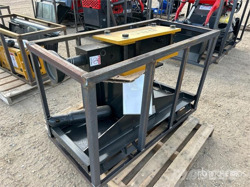 AGT PD680-PZ 5.75 in Skid Steer Post Driver (Unused) Fencing equipment