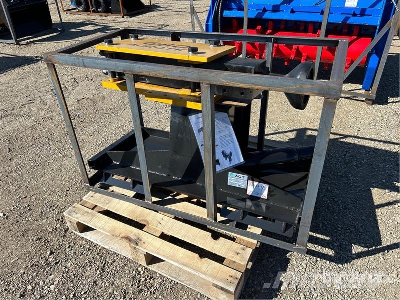 AGT PD680-PZ 6 in Skid Steer Post Driver (Unused) Tvorų montavimo įranga