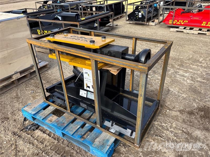 AGT PD680-PZ Skid Steer Post Driver (Unused) Fencing equipment