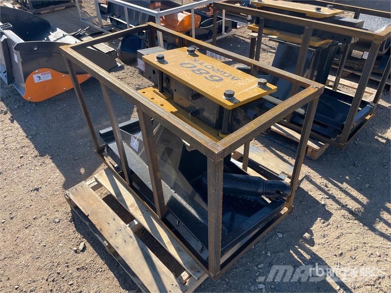 AGT PD680-PZ Skid Steer Post Driver (Unused) Fencing equipment