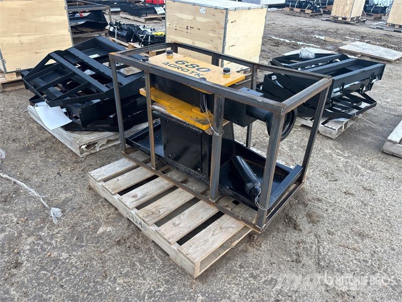 AGT PD680-PZ Skid Steer Post Driver (Unused) Fencing equipment