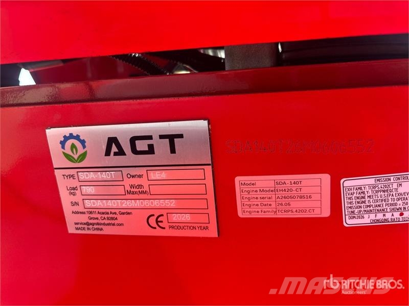 AGT SDA-140T Crawler Loader (Unused) Crawler loaders