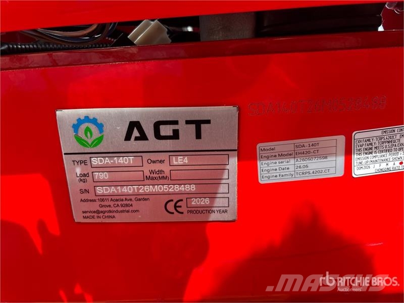 AGT SDA-140T Crawler Loader (Unused) Crawler loaders