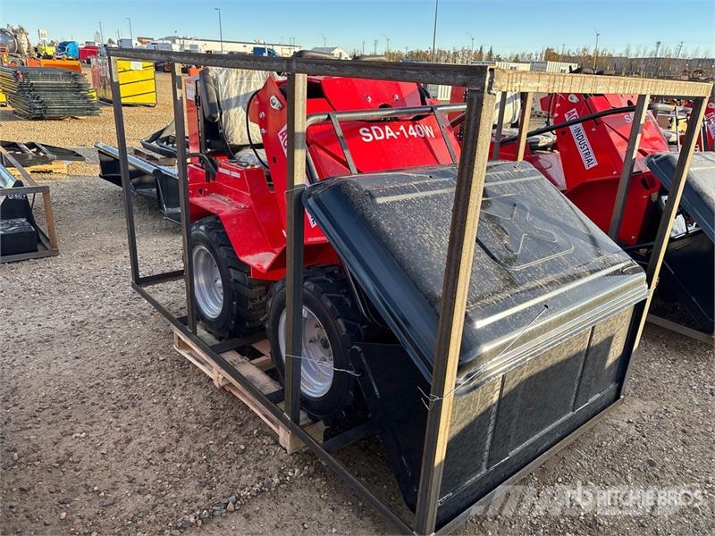 AGT SDA-140W Mini Wheel Loader (Unused) Pale gommate