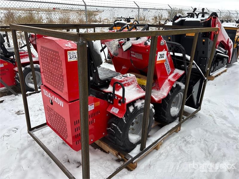 AGT SDA-140W Mini Wheel Loader (Unused) Rataslaadurid