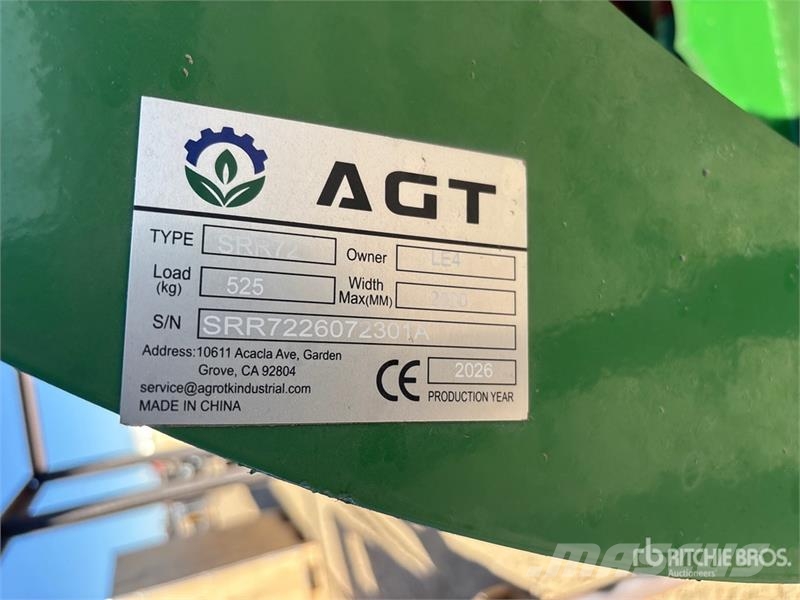 AGT SRR72 72 in Root Skid Steer Grapple (Unused) Αρπάγες