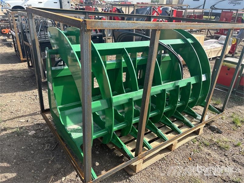AGT SRR72 72 in Skeleton Skid Steer Grapple Bucket (Un Grapples