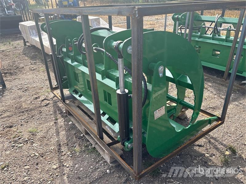 AGT SRR72 72 in Skeleton Skid Steer Grapple Bucket (Un Grapples