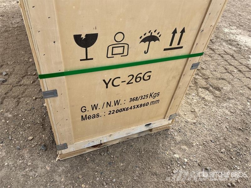AGT YC-26G Portable Sawmill (Unused) Saeveskid