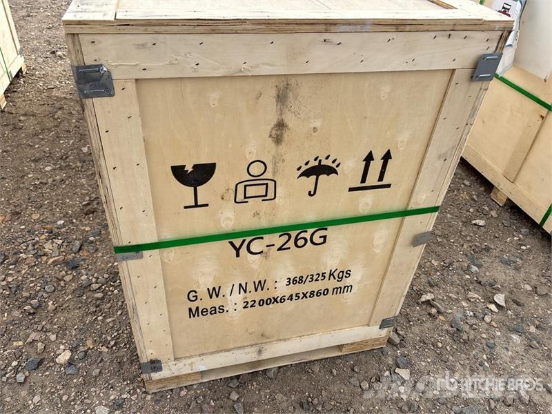 AGT YC-26G Portable Sawmill (Unused) Saeveskid