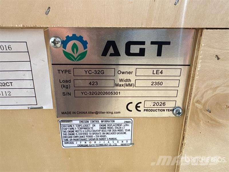 AGT YC32-G Portable Sawmill (Unused) Sawmills