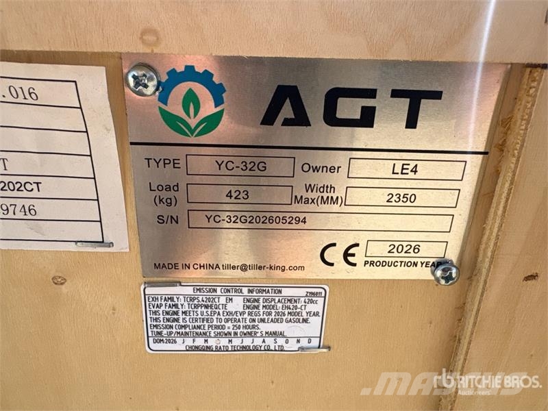 AGT YC32-G Portable Sawmill (Unused) Sawmills