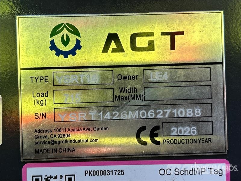 AGT YSRT14 Φορτωτάκια