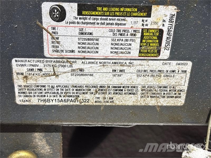 Airman PDS375DP-6E1 Mobile Air Compressor (Inoperable) Kompressoren