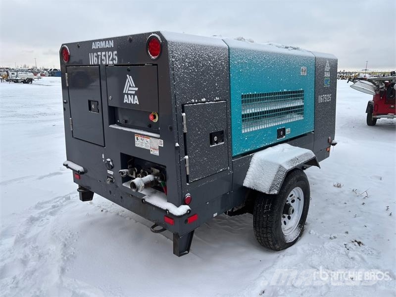 Airman PDS375DP-6E1 Mobile Air Compressor (Inoperable) Kompressoren