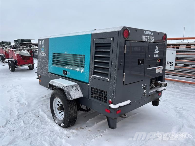 Airman PDS375DP-6E1 Mobile Air Compressor (Inoperable) Kompressoren