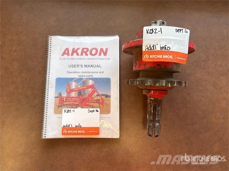 Akron E180 11 ft Grain Extractor Grūdų valymo įranga