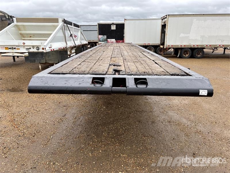 Alco 49 ft Tri/A Flatbed Oilfield Trailer Verarbeitungsgeräte