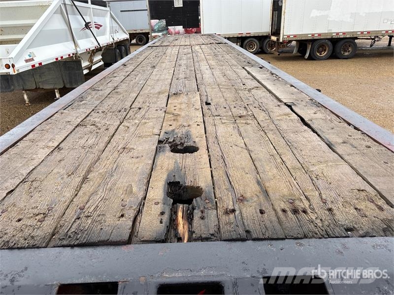 Alco 49 ft Tri/A Flatbed Oilfield Trailer Verarbeitungsgeräte