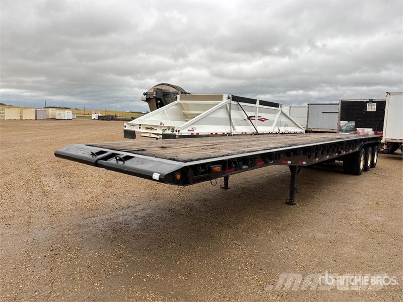 Alco 49 ft Tri/A Flatbed Oilfield Trailer Verarbeitungsgeräte