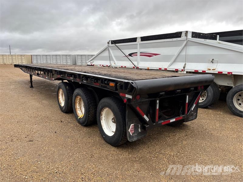 Alco 49 ft Tri/A Flatbed Oilfield Trailer Verarbeitungsgeräte