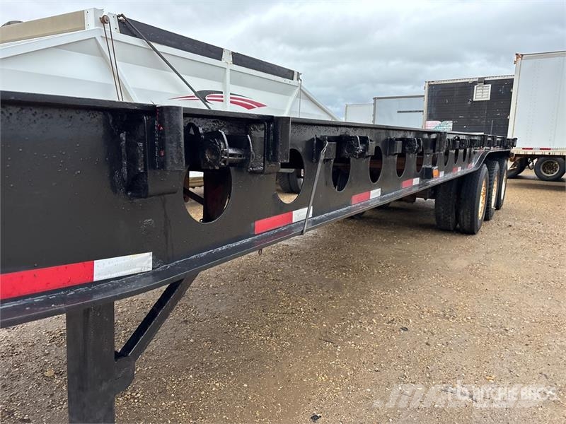 Alco 49 ft Tri/A Flatbed Oilfield Trailer Verarbeitungsgeräte