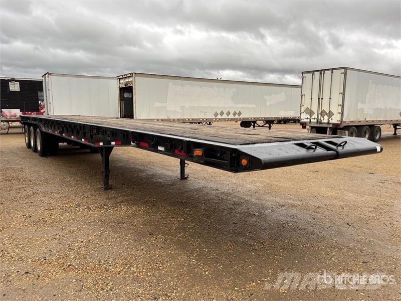 Alco 49 ft Tri/A Flatbed Oilfield Trailer Verarbeitungsgeräte