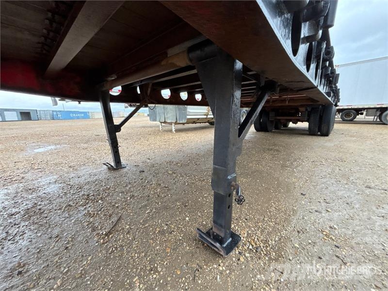 Alco 49 ft Tri/A Flatbed Oilfield Trailer Verarbeitungsgeräte