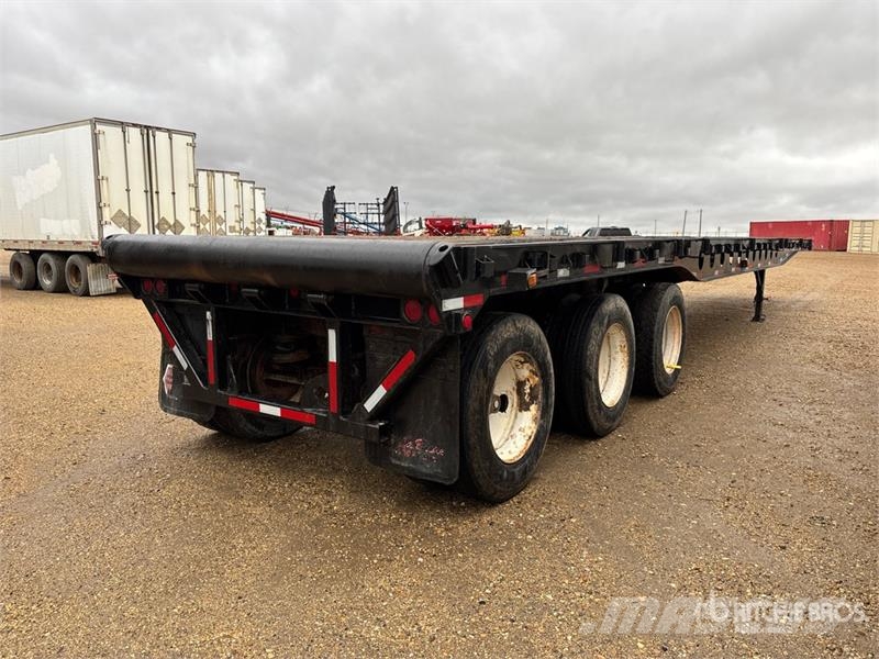 Alco 49 ft Tri/A Flatbed Oilfield Trailer Verarbeitungsgeräte