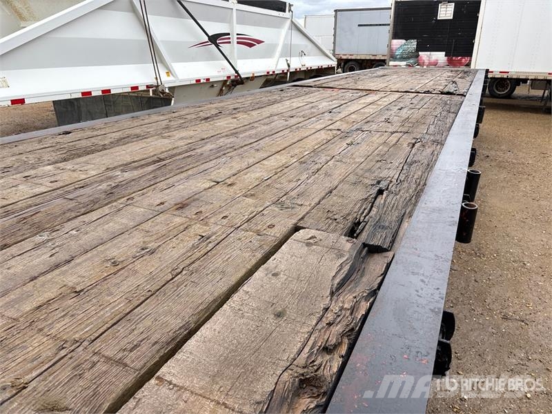 Alco 49 ft Tri/A Flatbed Oilfield Trailer Verarbeitungsgeräte