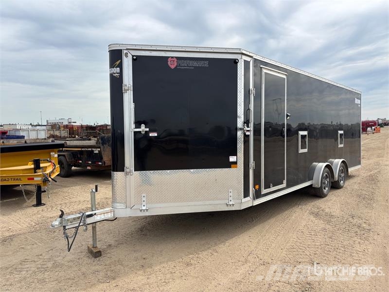 Alcom 22 ft T/A Enclosed Trailer Dobozos pótkocsik
