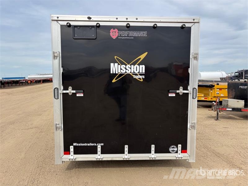 Alcom 22 ft T/A Enclosed Trailer Dobozos pótkocsik