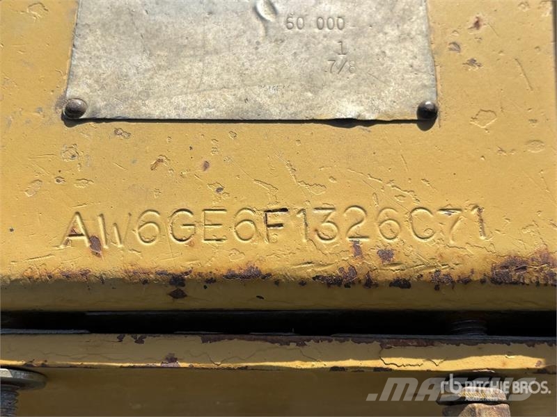 Allied AW6G 34 in Crawler Tractor Winch Takels, lieren en materiaalliften