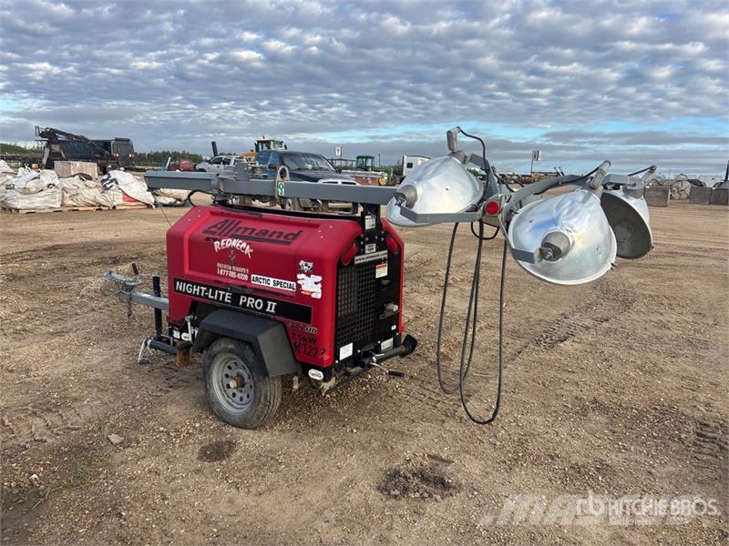 Allmand 7.5 kW Light Tower Lichtmasten