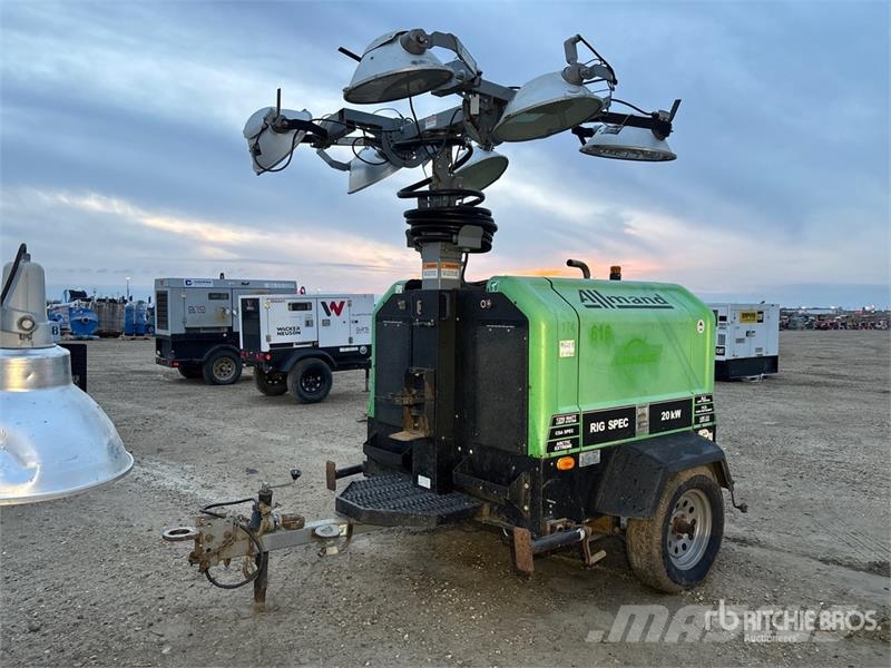 Allmand Bros Rig Spec 20 kW Light Tower Осветительные установки