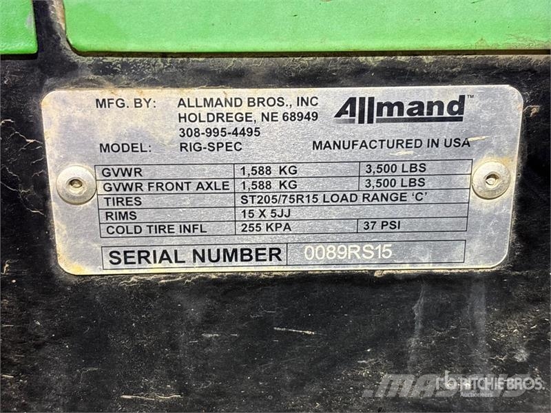 Allmand Bros Rig Spec 20 kW Light Tower Осветительные установки