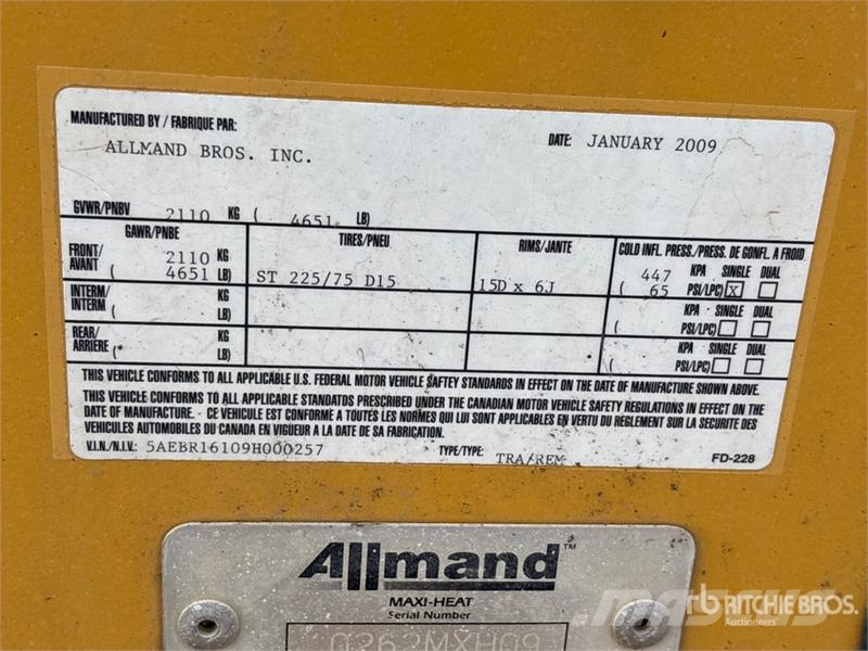 Allmand Maxi-Heat Kühl- und Heizsysteme