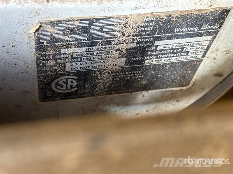 Allmand Maxi Heat 1000000 BTU Space Heater Šildymo ir šaldymo įranga