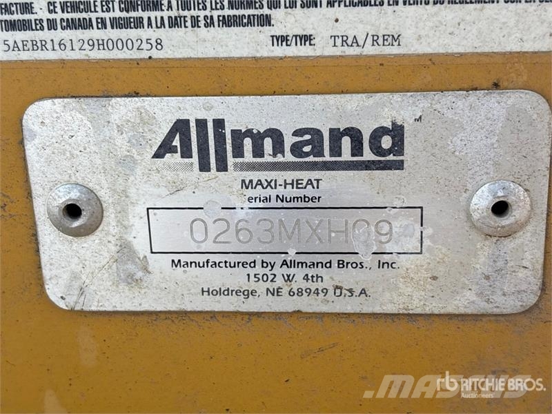 Allmand Maxi Heat 1000000 BTU Space Heater Šildymo ir šaldymo įranga